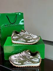 Bottega Veneta Orbit Sneaker In Green Olive - 2