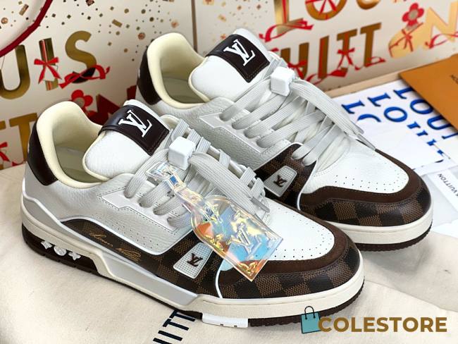 Louis Vuitton LV Trainers Chocolate - 1