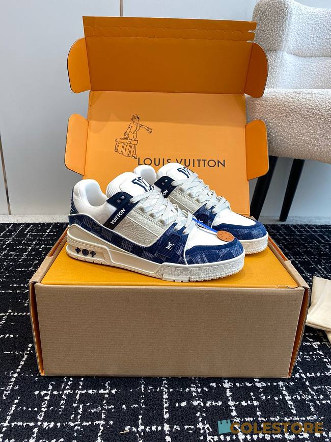 Louis Vuitton LV Trainers Blue - 1