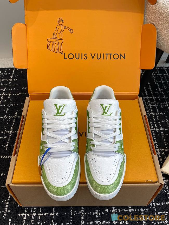 Louis Vuitton LV Trainers Green - 1