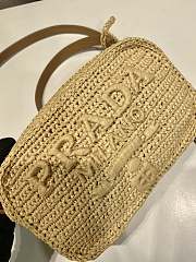 Prada Raffia Bag 19 x 12 x 6 cm  - 6
