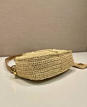 Prada Raffia Bag 19 x 12 x 6 cm  - 4
