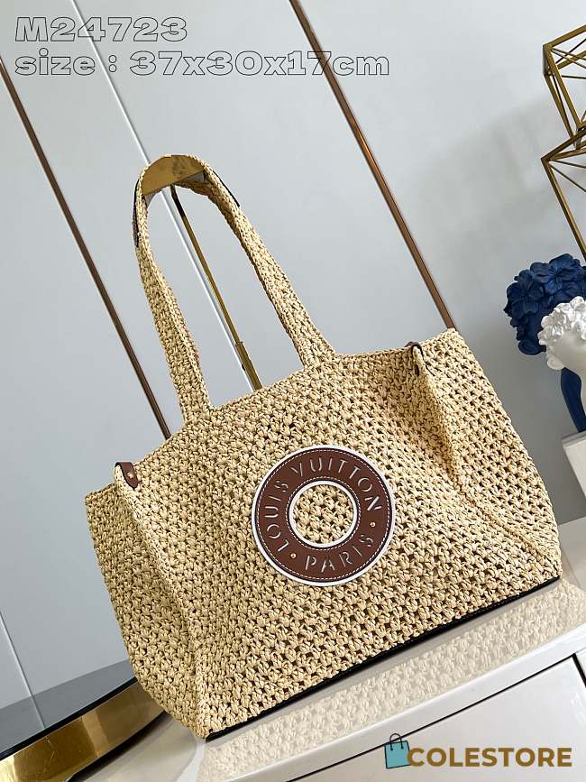 Louis Vuitton Raffia Bag M24723 37.5 x 30 x 17 cm - 1