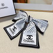 Chanel White And Black Headband - 1
