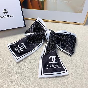 Chanel Black And White Headband