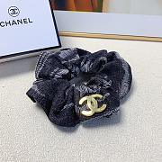 Chanel Black Rubberband - 1