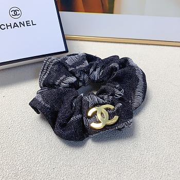 Chanel Black Rubberband