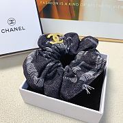 Chanel Black Rubberband - 4