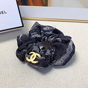 Chanel Black Rubberband - 3