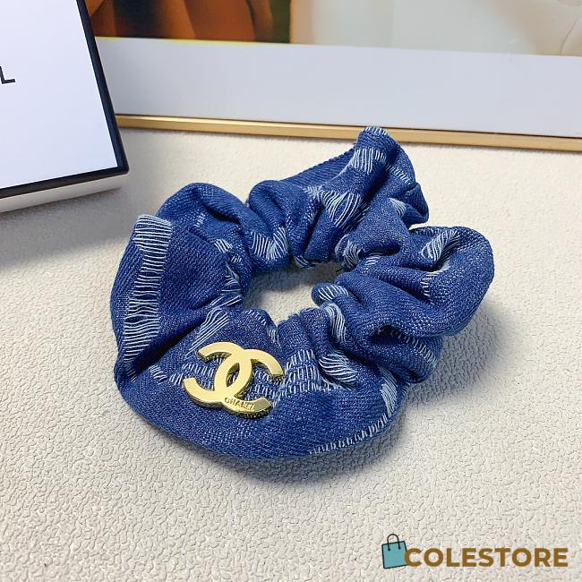 Chanel Blue Rubberband - 1