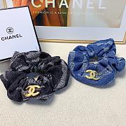 Chanel Blue Rubberband - 2