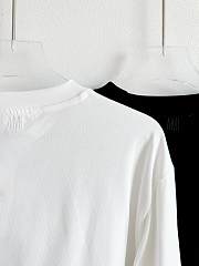 Ami Long Sleeve Shirt White  - 4