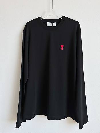 Ami Long Sleeve Shirt Black