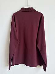 MiuMiu Polo Long Sleeve Rouge - 2
