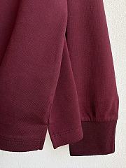 MiuMiu Polo Long Sleeve Rouge - 4