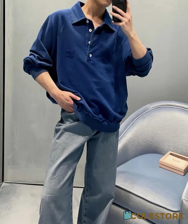 MiuMiu Blue Polo - 1