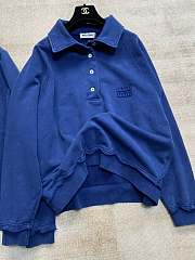 MiuMiu Blue Polo - 3