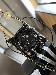 Chanel 22bag Mini Black 20 cm - 3