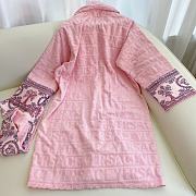 Versace x Barocco Pijama Pink  - 4