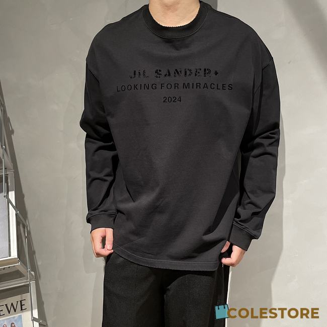 Jil Sander Black Sweater - 1