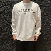 Jil Sander White Sweater - 1