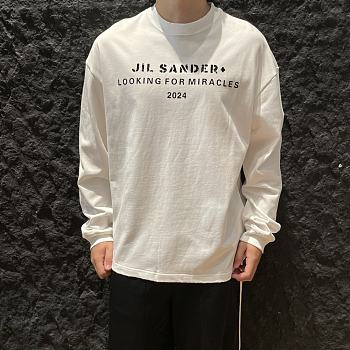 Jil Sander White Sweater