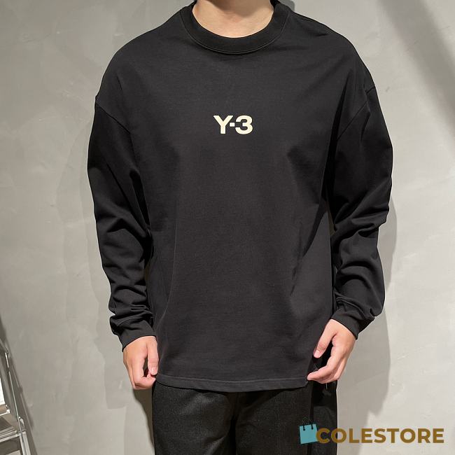 Y3 Black Sweater - 1
