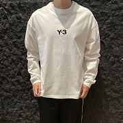 Y3 White Sweater - 1