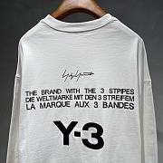 Y3 White Sweater - 3