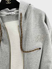 MiuMiu 24FW Grey Coat - 6