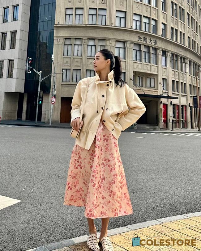 Max Mara Beige Coat  - 1