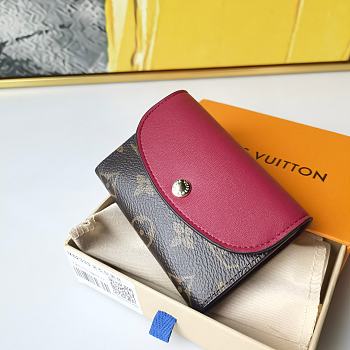 LV Rosalie Coin Hot Pink 11 x 8 cm