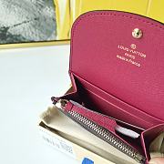 LV Rosalie Coin Hot Pink 11 x 8 cm - 4