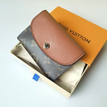 LV Rosalie Coin Brown 11 x 8 cm