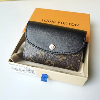 LV Rosalie Coin Black 11 x 8 cm