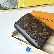 LV Rosalie Coin Black 11 x 8 cm - 3