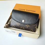 LV Rosalie Coin Black 11 x 8 cm - 6