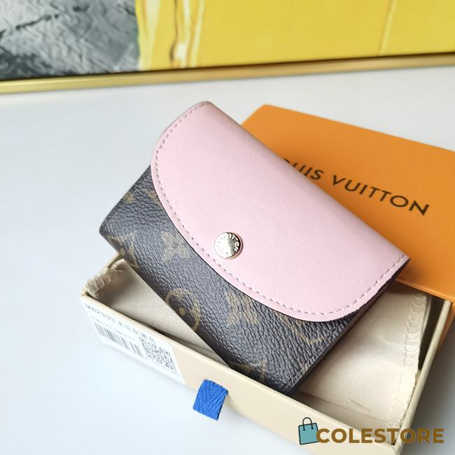 LV Rosalie Coin Light Pink 11 x 8 cm - 1