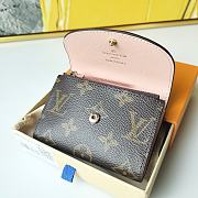 LV Rosalie Coin Light Pink 11 x 8 cm - 4