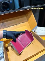 Louis Vuitton Purse Four Leaf Hot Pink 11 x 8 cm - 2