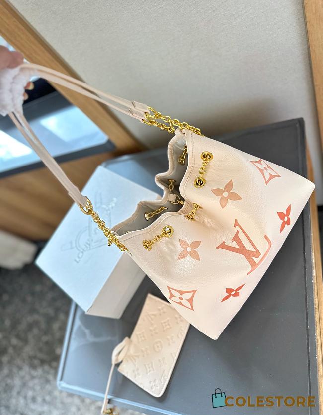 Louis Vuitton Bundle Pink Brown 20 x 18 cm - 1