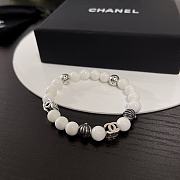 Chanel White Pearl Bracelet - 3