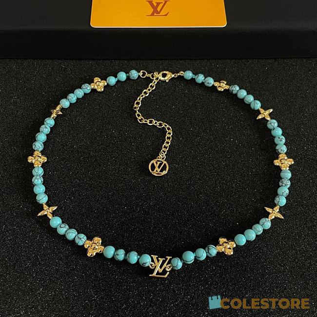 Louis Vuitton Blue Necklace - 1