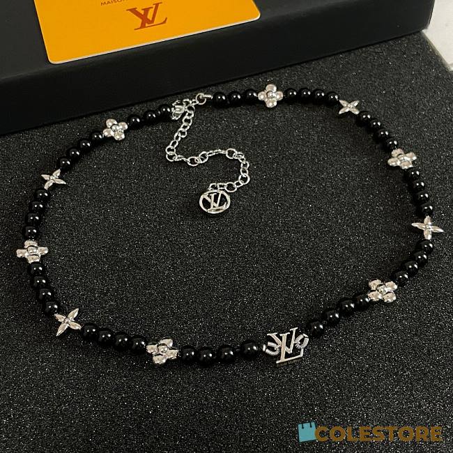 Louis Vuitton Black Necklace - 1