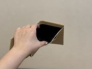 Sanit Laurent Mini Wallet Beige 13 x 10 cm - 6