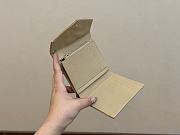Sanit Laurent Mini Wallet Beige 13 x 10 cm - 3