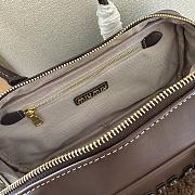 MiuMiu Softy Padded Brown 27 cm - 4