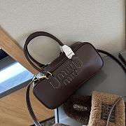 MiuMiu Softy Padded Brown 27 cm - 2
