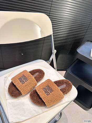 MiuMiu Slippers Brown