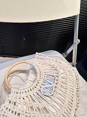 Valentino Garavani Allknots White Bag 28 x 23 cm - 5